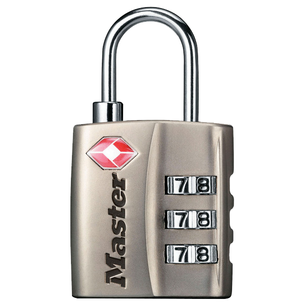 MASTER LOCK 4680 TSA Combination Luggage Padlock