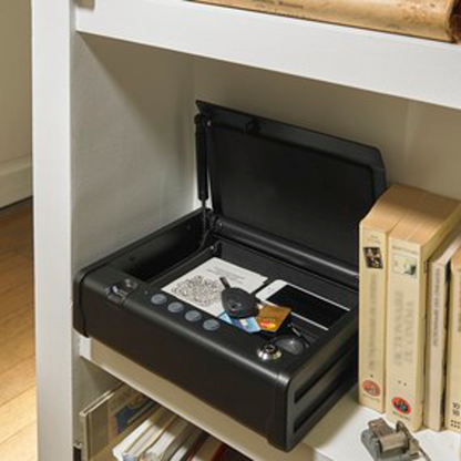 MASTER LOCK MLD08EB Compact Fingerprint Combination Safe