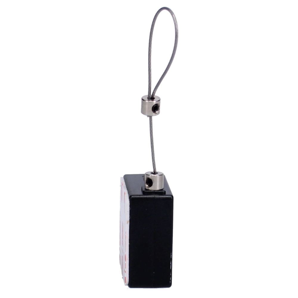 MASTER LOCK Select Access Black Tether With Retractable Cable