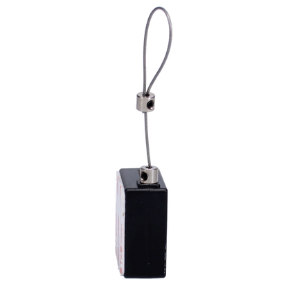 MASTER LOCK Select Access Black Tether With Retractable Cable