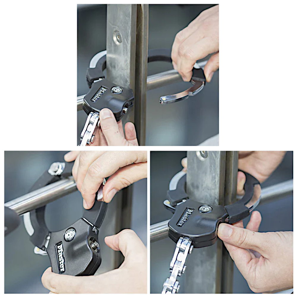 MASTER LOCK Street Cuff With Hardened Steel Links