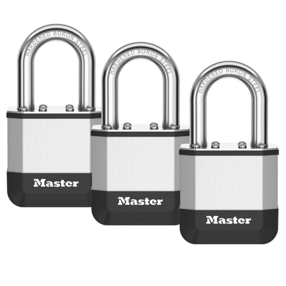 MASTER LOCK Elite Laminated Padlock Open Shackle