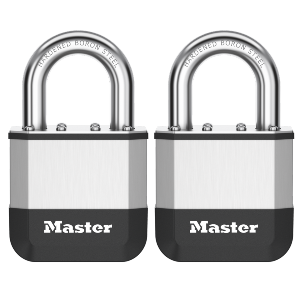 MASTER LOCK Elite Laminated Padlock Open Shackle