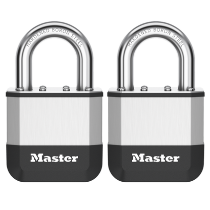 MASTER LOCK Elite Laminated Padlock Open Shackle