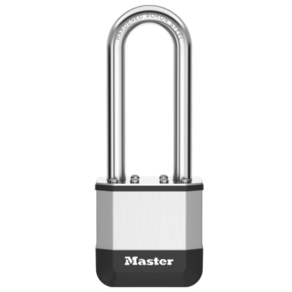 MASTER LOCK Elite Laminated Padlock Long Shackle
