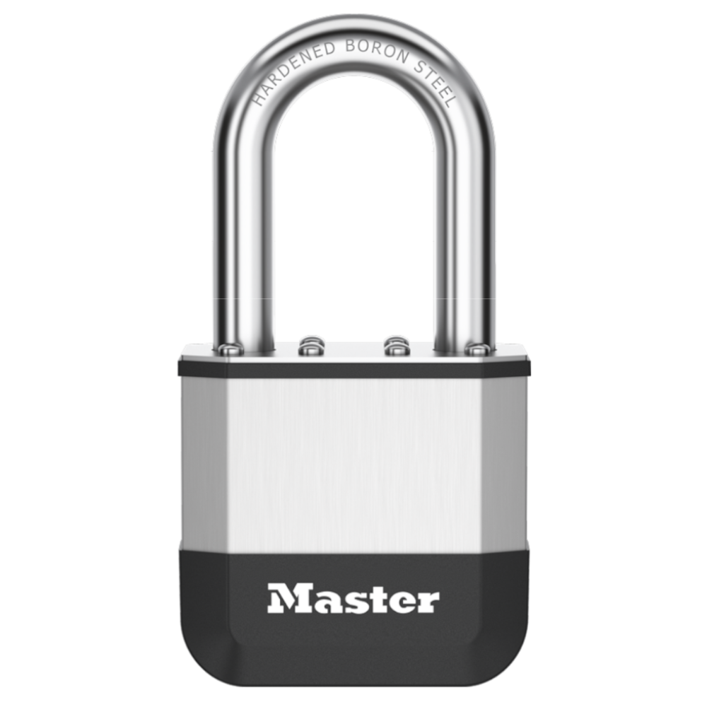 MASTER LOCK Elite Laminated Padlock Long Shackle