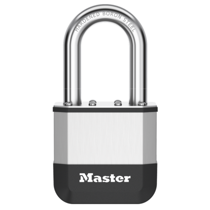 MASTER LOCK Elite Laminated Padlock Long Shackle