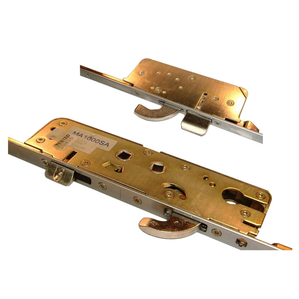 MILLENCO Mantis 2 Lever Operated Latch & Hookbolt 95/65 Twin Spindle - 2 Hook, 2 Bolt & 2 Roller