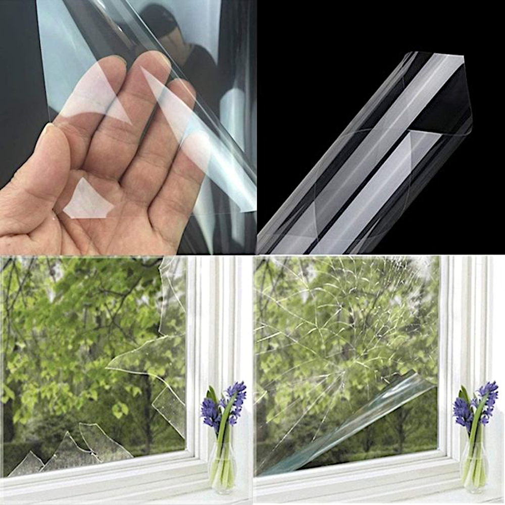 MINDER Anti Shatterproof Security Window Film