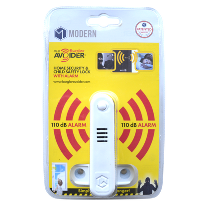MODERN Burglar Avoider Sash Blocker With Alarm