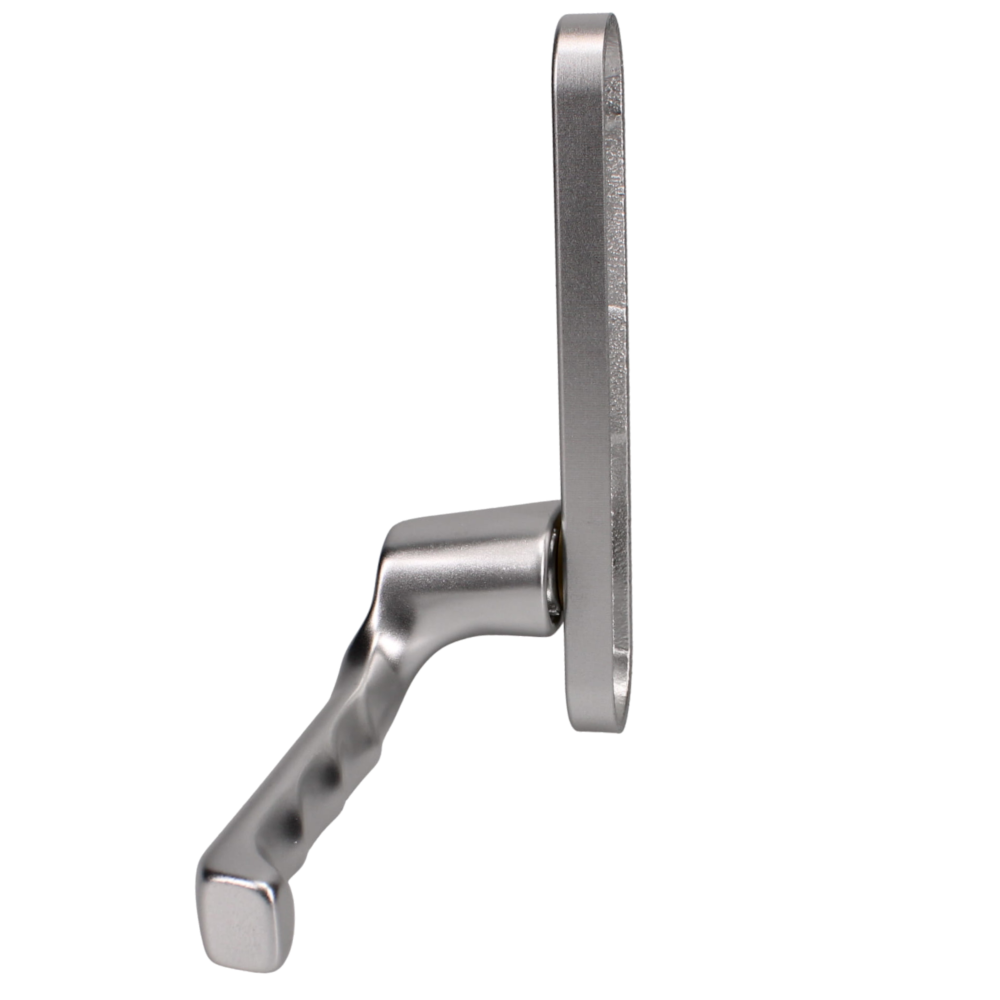 NORDAN NTech Villa Balcony Door Handle 3 Fix Internal Handed With Cutout To Suit Rococo Scandinavian Oval
