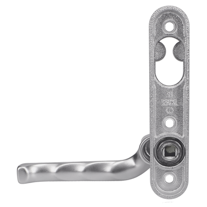 NORDAN NTech Villa Balcony Door Handle 3 Fix Internal Handed With Cutout To Suit Rococo Scandinavian Oval