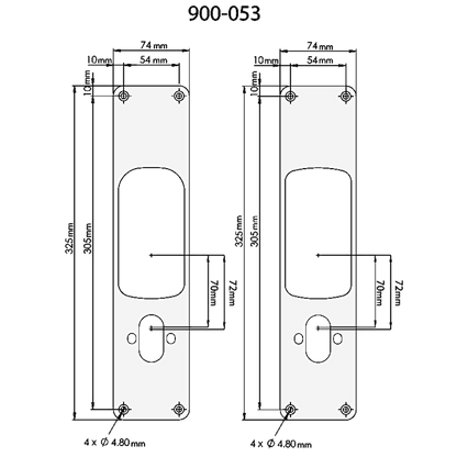 PAXTON Paxlock Pro Cover Plate Kit