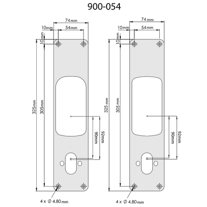 PAXTON Paxlock Pro Cover Plate Kit