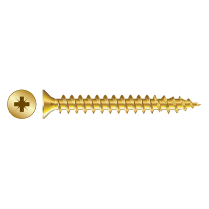 RAPIERSTAR Sharp Point Wood Screw - Countersunk