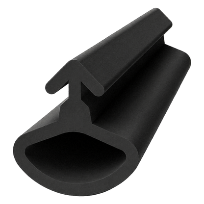 REDDIPLEX TPR 4.8mm R6160 Black Bubble Gasket To Suit UPVC Doors & Windows