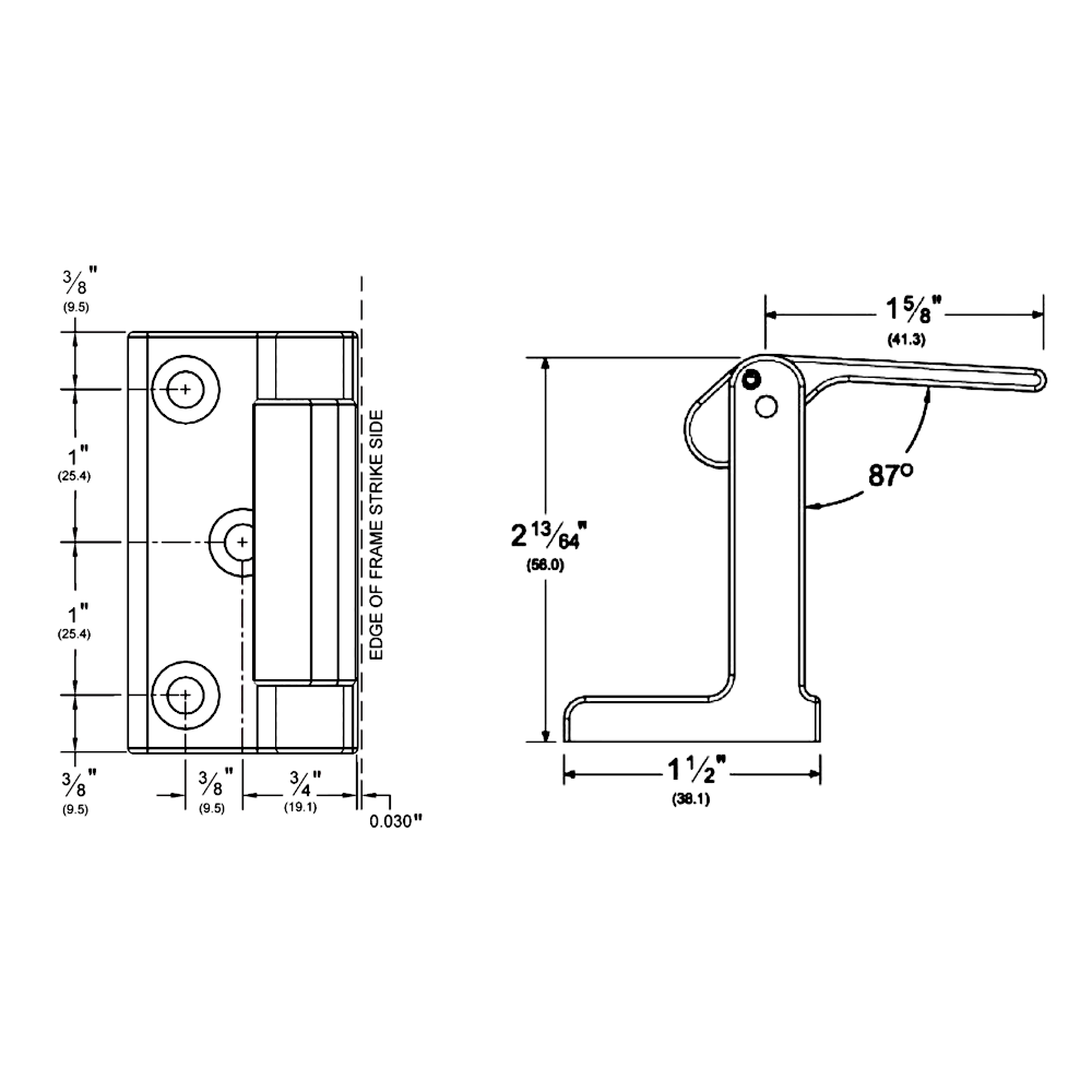 PEMKO Privacy Door Latch