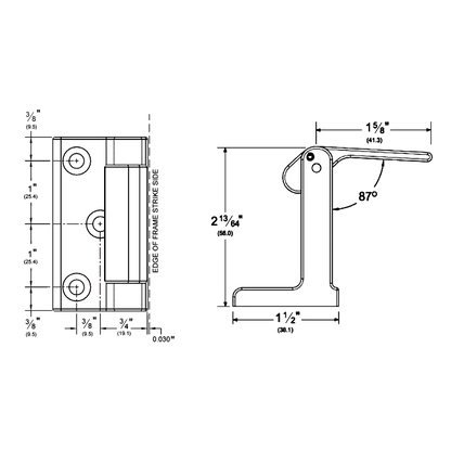 PEMKO Privacy Door Latch