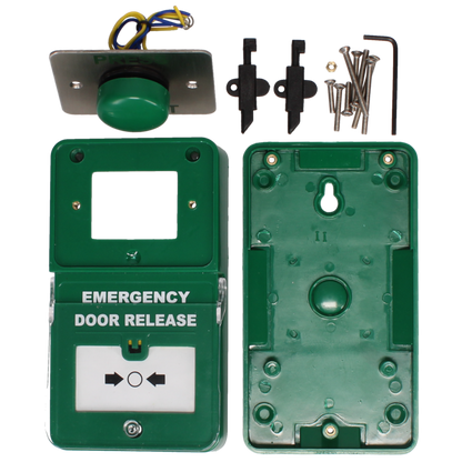 ASEC Dual Unit Combined Exit Button and Call Point