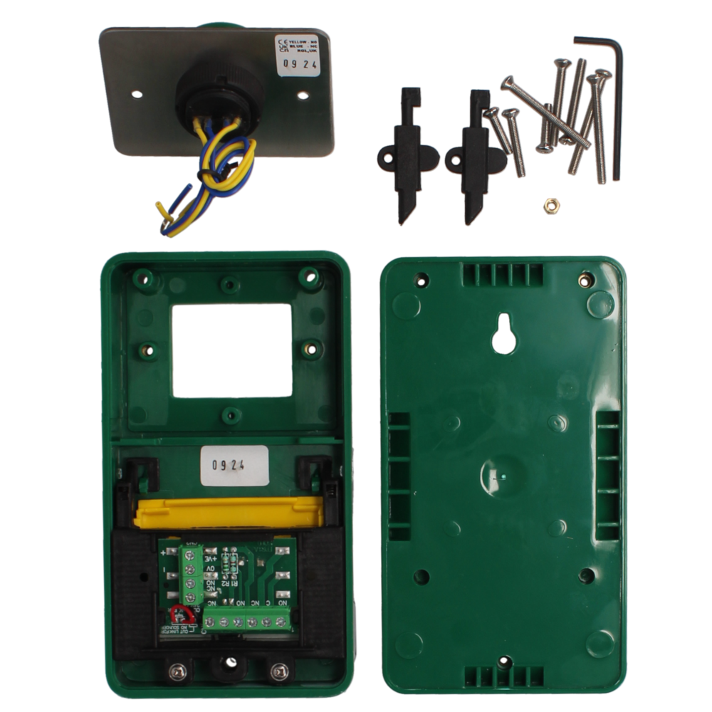 ASEC Dual Unit Combined Exit Button and Call Point