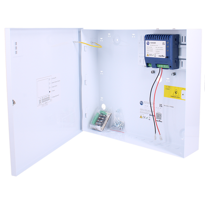 RGL Power Supply Unit (PSU) 5 Amp 12VDC Boxed With 4 Way Fused Output Module
