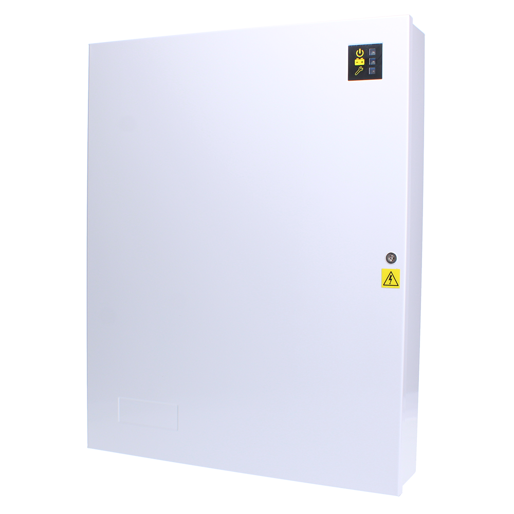 RGL Power Supply Unit (PSU) 10 Amp 12VDC Boxed With 8 Way Fused Output Module