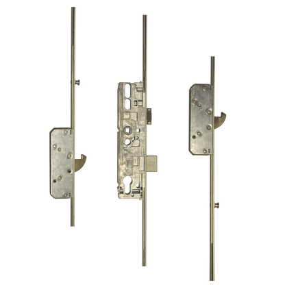 ROTO H600 3RDL2201 Latch & Deadbolt Single Spindle - 2 Hook 2 (V Cam) Mushrooms