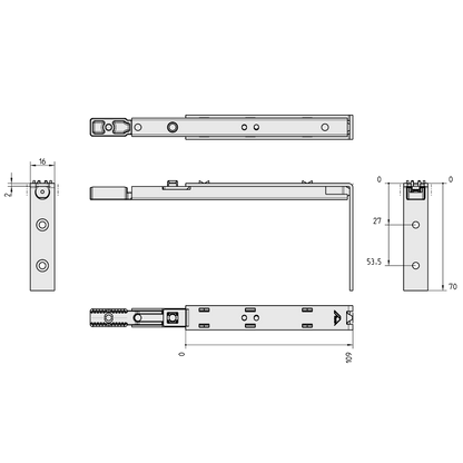 ROTO H600 Shootbolt Reverse Action 633931