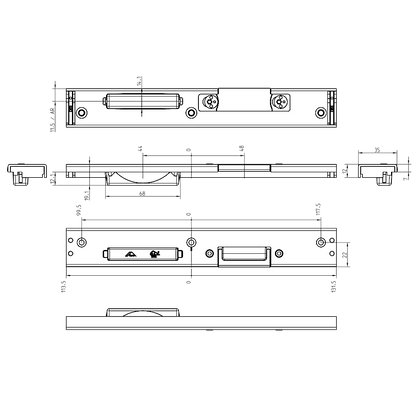 ROTO Centre Keep For System10 & Halo