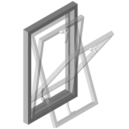ROTO FRH Uni Top Swing Window Hinge With Reversible Gearing