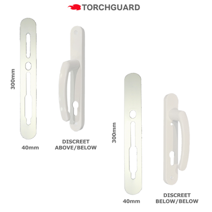 SASHSTOP Torchguard Door Handle Protector Discreet 300mm x 40mm
