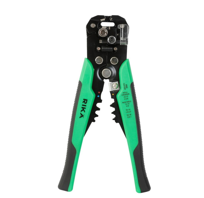 Rikä 3-in-1 Wire Stripper, Cutter & Crimper 8" (200mm)