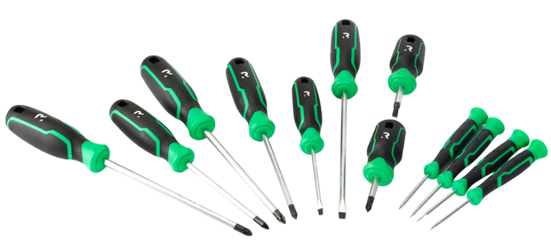 Rikä 12 Piece Mixed Screwdriver Set