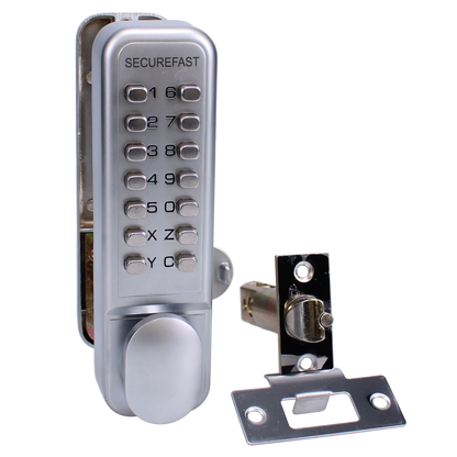 SECUREFAST SBL320 Easy Change Digital Lock with Tubular Latch & Holdback