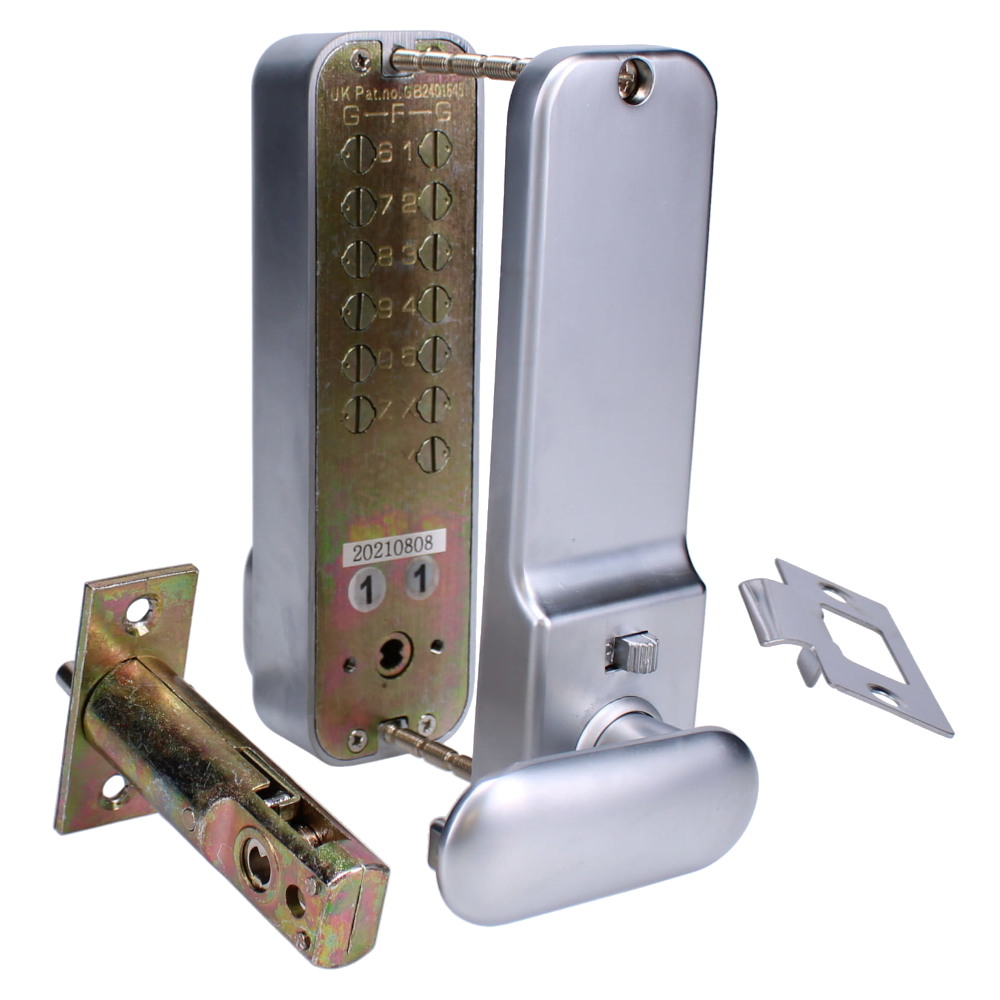 SECUREFAST SBL320 Easy Change Digital Lock with Tubular Latch & Holdback