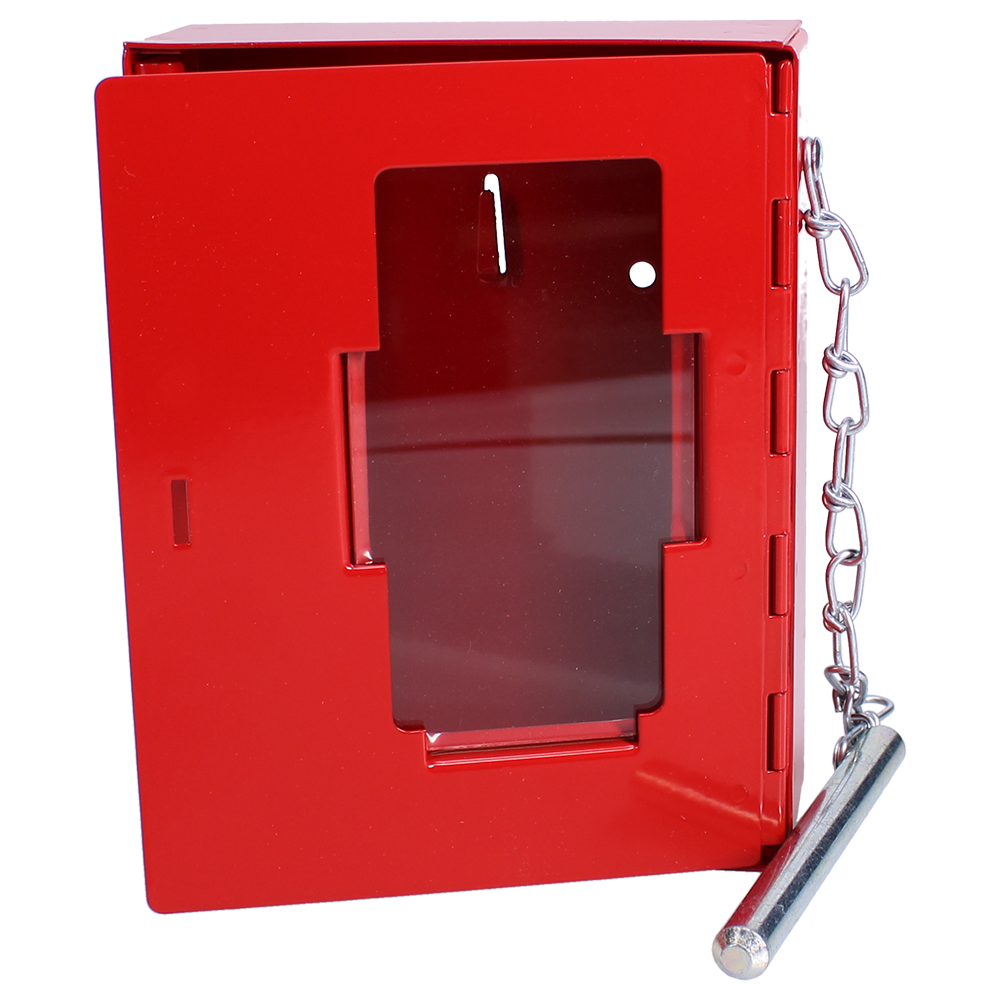 SECURIKEY EK0 Emergency Key Box Glass Fronted With Tamper Seal & Hammer