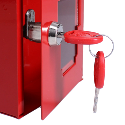 SECURIKEY EK1A Emergency Key Box Glass Fronted With Camlock