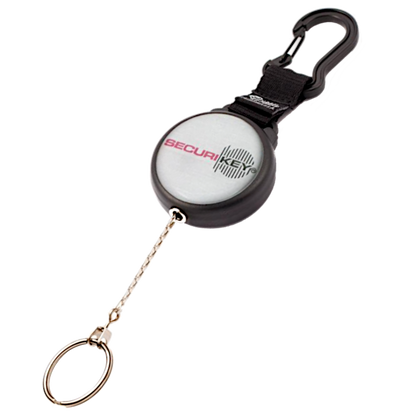 SECURIKEY Secur-It Retractor Key Chain With Karabiner Fixing