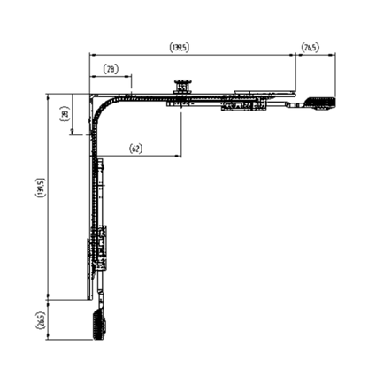 SIEGENIA Titan AF Top Corner Drive TEUL4010