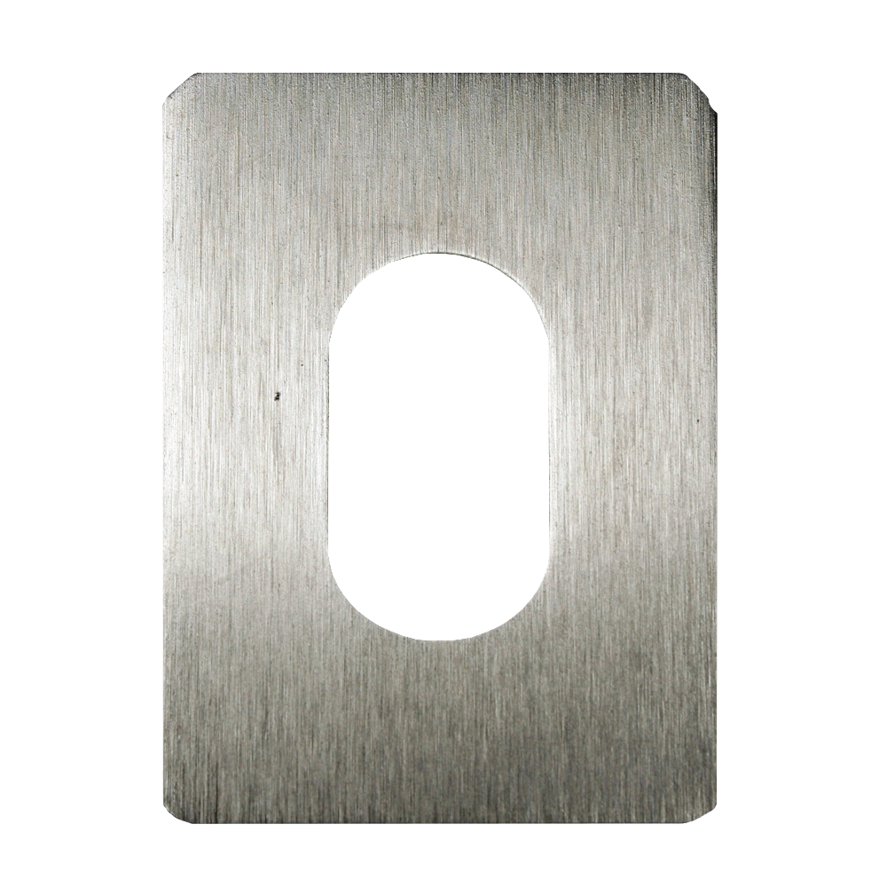 SOUBER TOOLS UE1 Self Adhesive Oval Escutcheon