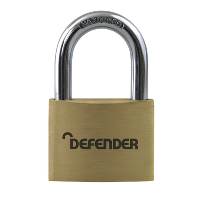 DEFENDER Brass Open Shackle Padlock