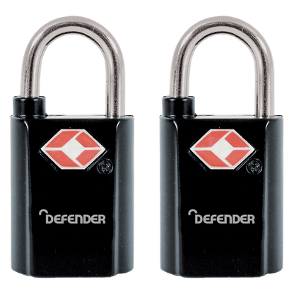 DEFENDER TSA Travel Sentry Padlock - Key Locking