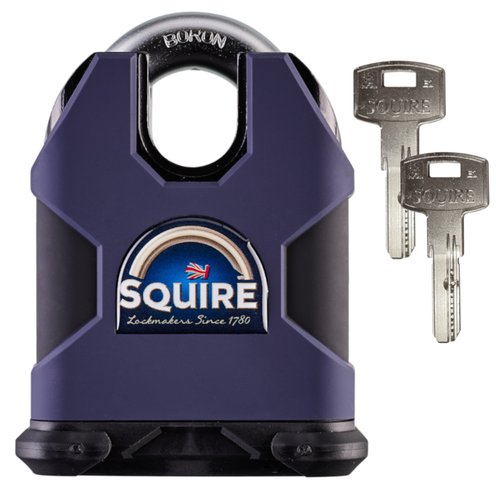 SQUIRE SS80CS Elite Dimple Cylinder Closed Shackle Padlock