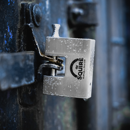 SQUIRE Body Only Stronghold ST75S Stainless Steel Container Sliding Shackle Padlock To Take KIK-SS Insert
