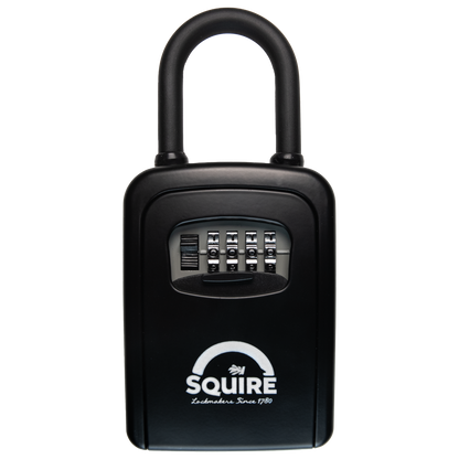 SQUIRE Portable 4 Wheel Key Keep 1 Combination Key Safe With Shackle
