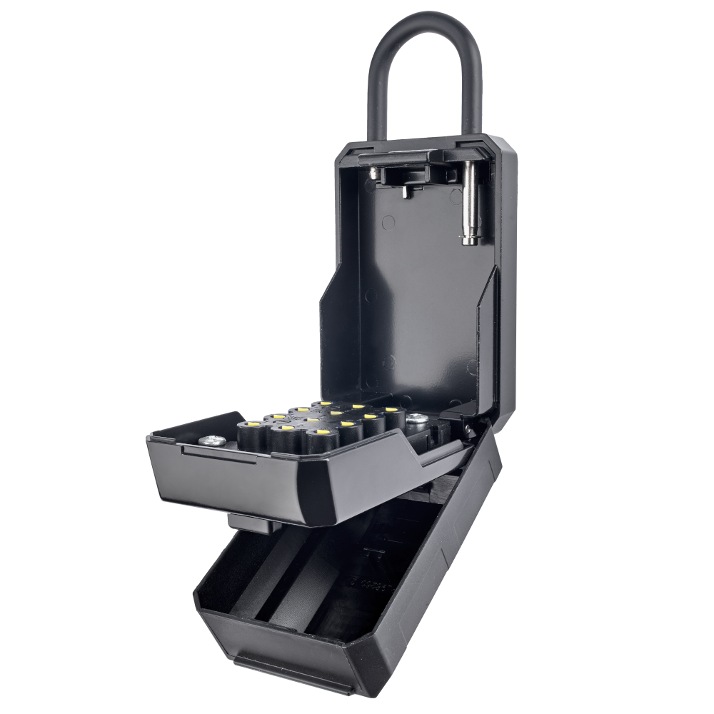 SQUIRE Portable Push Button Key Keep 2 Combination Key Safe With Shackle