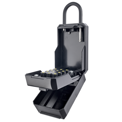 SQUIRE Portable Push Button Key Keep 2 Combination Key Safe With Shackle