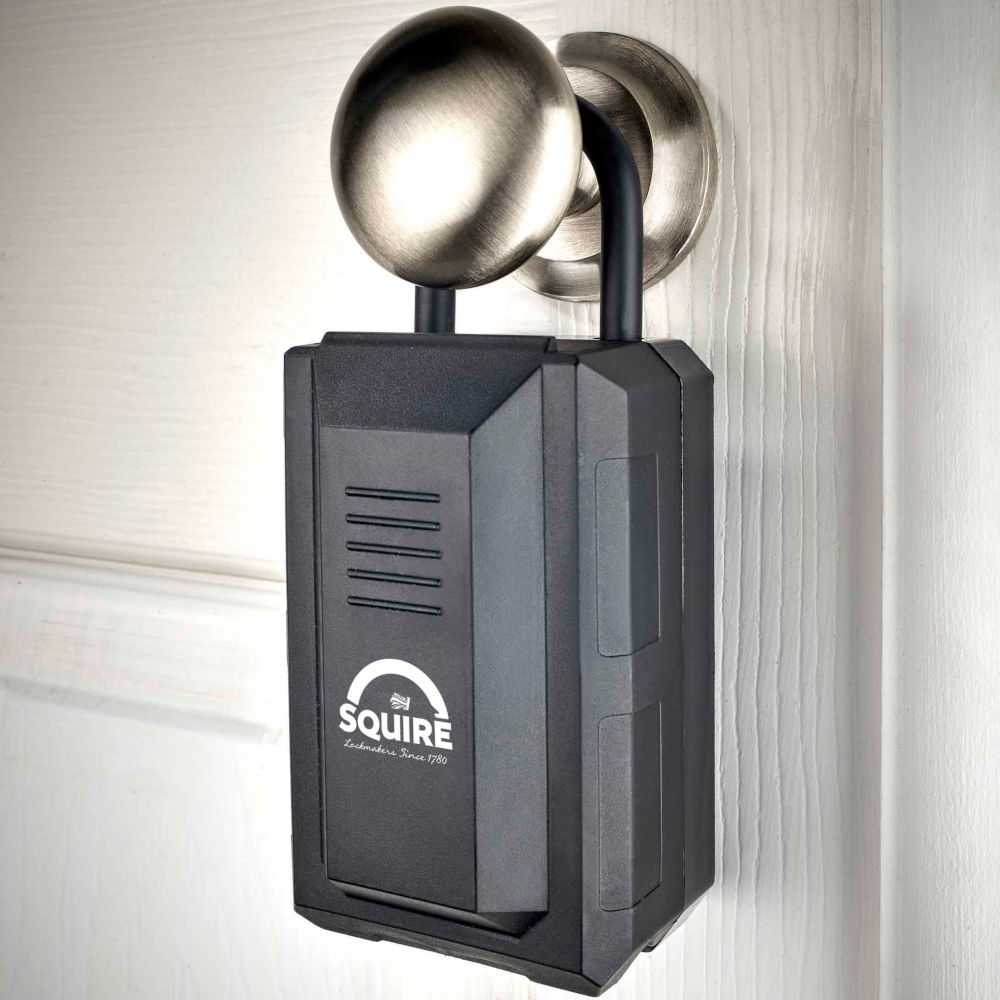 SQUIRE Portable Push Button Key Keep 2 Combination Key Safe With Shackle