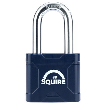 SQUIRE Stronglock Plus Laminated Padlock In Protective Casing Long Shackle