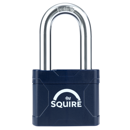 SQUIRE Stronglock Plus Laminated Padlock In Protective Casing Long Shackle
